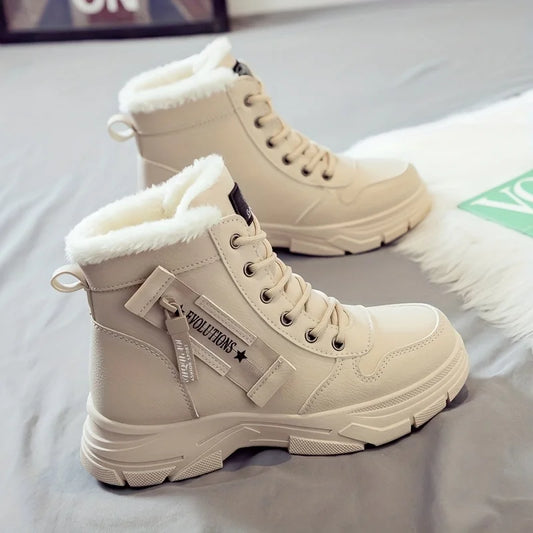 Insulated Winter Ankle Boots